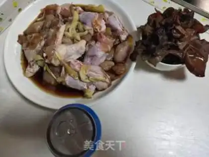 Make ♪ Wood, red, chicken, rice ♪ step 0