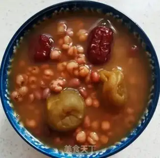 Make Red bean rice porridge step 6