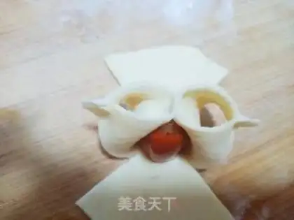 Make Flower buns step 9