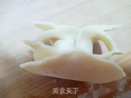 Make Flower buns step 10