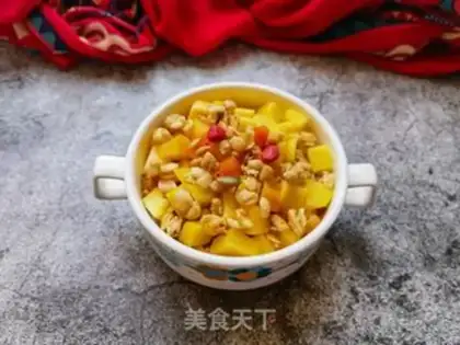 Make Sour cream with fruit step 7