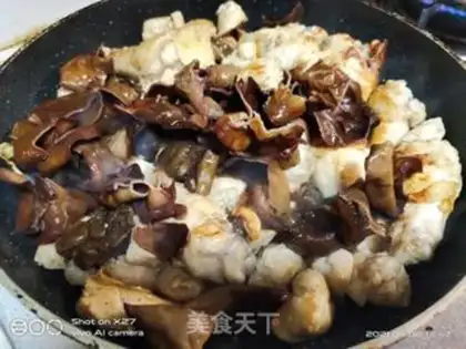 Make ♪ Wood, red, chicken, rice ♪ step 4