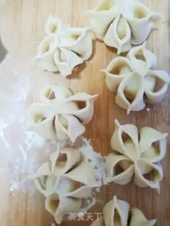 Make Flower buns step 12