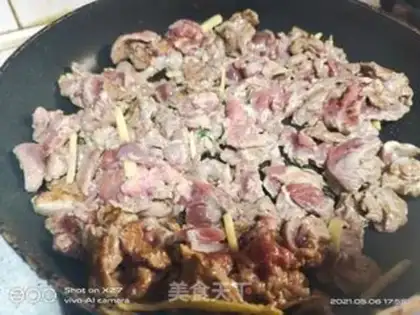 Make Cucumber beef step 2