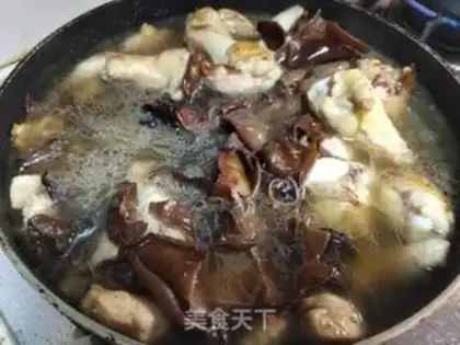 Make ♪ Wood, red, chicken, rice ♪ step 5