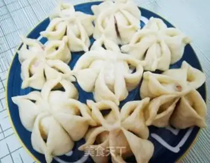 Make Flower buns step 14