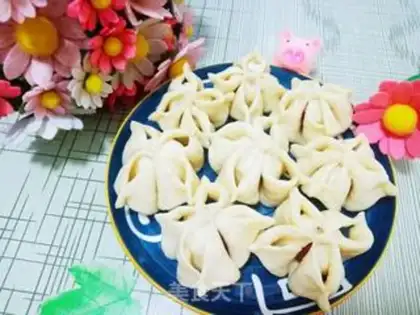 Make Flower buns step 15