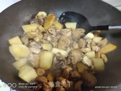 Make Powdered potatoes step 7
