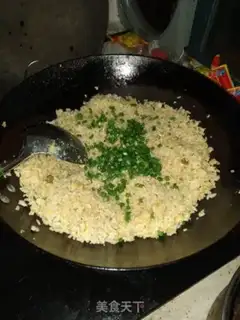 Make Gold egg fried rice step 6