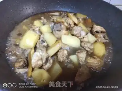 Make Powdered potatoes step 8