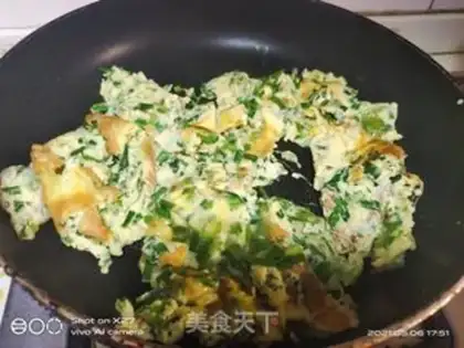 Make Egg omelet step 2
