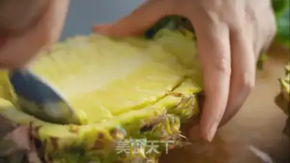 Make Coconut pineapple step 3