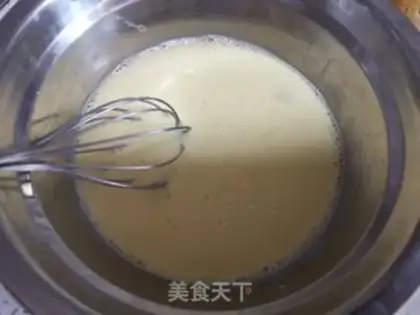 Make Orange milk toast step 2