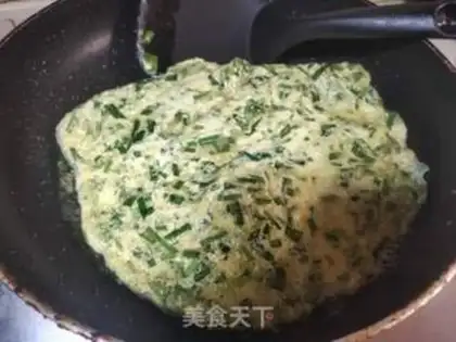 Make Scorch egg fried rice step 2