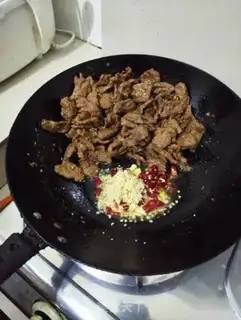 Make Spicy beef step 5