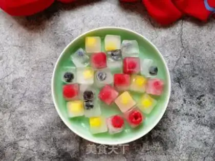 Make Fruity ice step 5