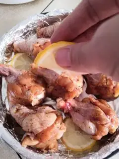 Make Lemon chicken wings step 7