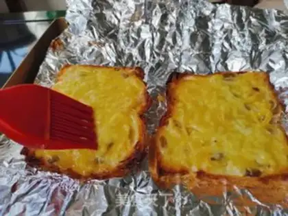 Make Caramel toast step 3