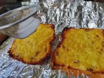 Make Caramel toast step 4
