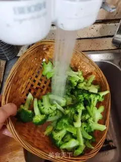 Make Shrimp fried broccoli step 7