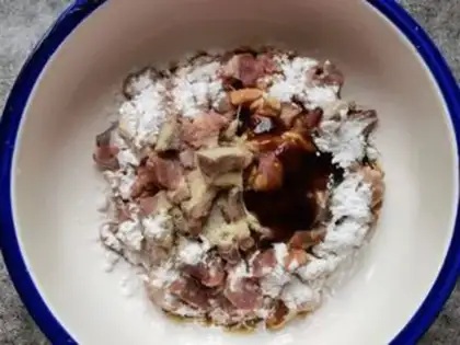 Make Routine lamb step 1