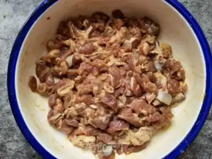 Make Routine lamb step 2