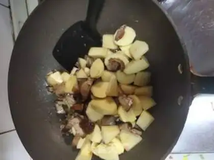 Make Potato crotch step 2