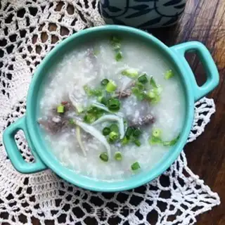 Make Silverfish beef porridge step 11