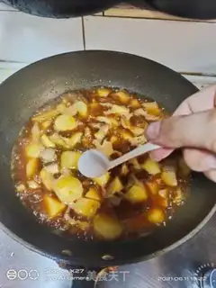Make Potato crotch step 4