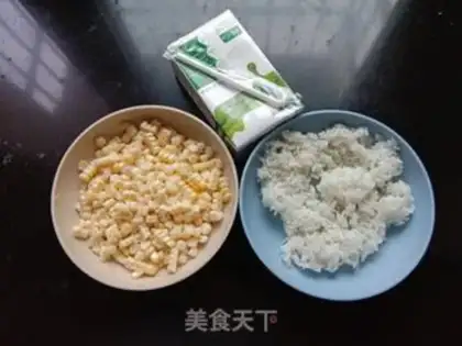 Make Milky corn juice step 0