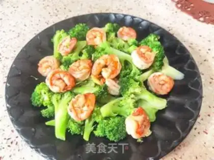 Make Shrimp fried broccoli step 12
