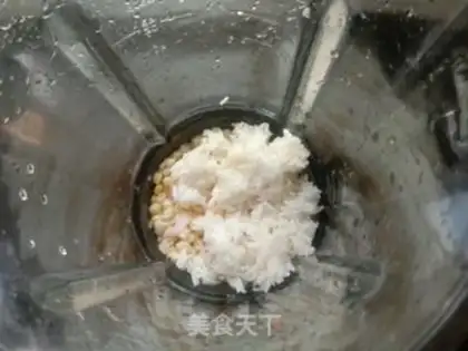 Make Milky corn juice step 1