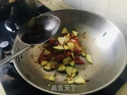 Make Eggs and tomatoes step 6