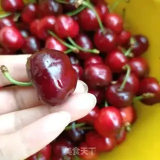 Make Cherry sugar step 0