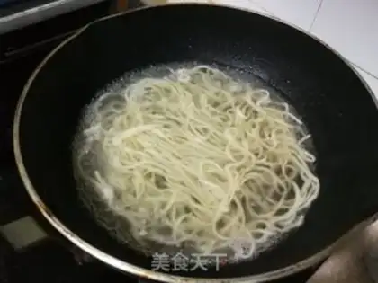 Make cucumber pasta step 3