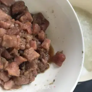 Make Double rice-skinned beef porridge step 6