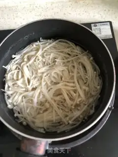 Make Onion flowers with golden needles and mushrooms step 0