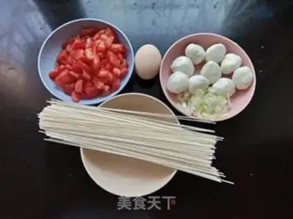 Make Tomato fish noodles step 0