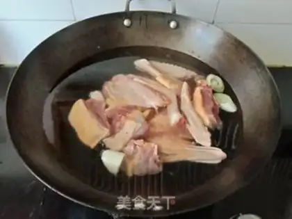Make Potatoes burn ducks step 3