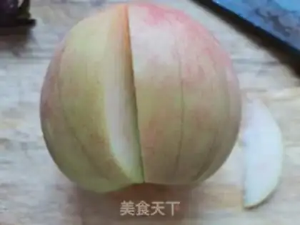 Make Peach ginger step 1