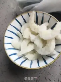 Make Shrimp broccoli step 1