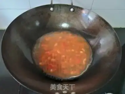 Make Tomato fish noodles step 2