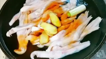 Make Duck claws step 2