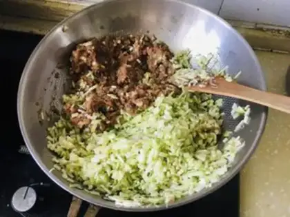 Make ♪ Big meat ♪ step 7