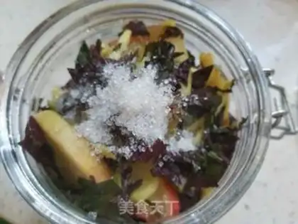 Make Peach ginger step 7