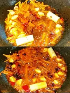 Make Garlic hands step 2