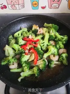Make Shrimp broccoli step 7