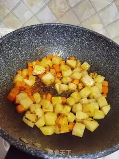Make Spicy potato pellets step 8