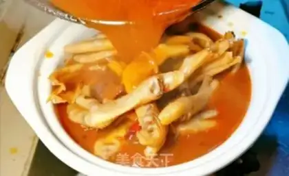 Make Duck claws step 8