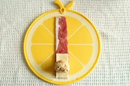 Make A sip of cheese and bacon step 5